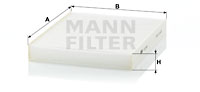 Filtru, aer habitaclu CU 26 001 MANN-FILTER