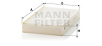 Filtru, aer habitaclu CU 26 004 MANN-FILTER