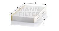 Filtru, aer habitaclu CU 2747 MANN-FILTER