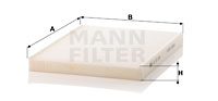 Filtru, aer habitaclu CU 27 004 MANN-FILTER