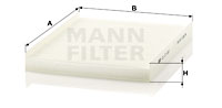 Filtru, aer habitaclu CU 27 007 MANN-FILTER