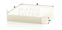 Filtru, aer habitaclu CU 28 009 MANN-FILTER