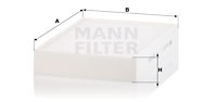 Filtru, aer habitaclu CU 28 016 MANN-FILTER