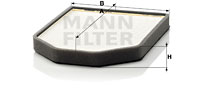 Filtru, aer habitaclu CU 2949-2 MANN-FILTER