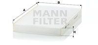 Filtru, aer habitaclu CU 2952 MANN-FILTER