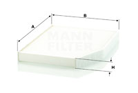 Filtru, aer habitaclu CU 29 007 MANN-FILTER