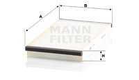 Filtru, aer habitaclu CU 3020 MANN-FILTER