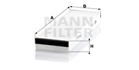 Filtru, aer habitaclu CU 3023-2 MANN-FILTER