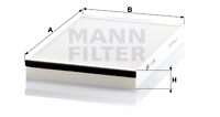 Filtru, aer habitaclu CU 3054 MANN-FILTER