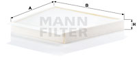 Filtru, aer habitaclu CU 3172/1 MANN-FILTER