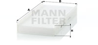 Filtru, aer habitaclu CU 3240 MANN-FILTER