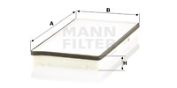 Filtru, aer habitaclu CU 3340 MANN-FILTER