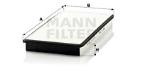 Filtru, aer habitaclu CU 3360 MANN-FILTER