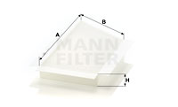 Filtru, aer habitaclu CU 3448 MANN-FILTER