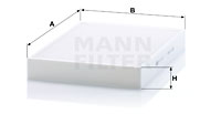 Filtru, aer habitaclu CU 34 003 MANN-FILTER