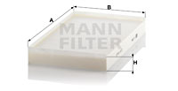 Filtru, aer habitaclu CU 3540 MANN-FILTER