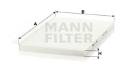 Filtru, aer habitaclu CU 3562 MANN-FILTER