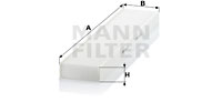 Filtru, aer habitaclu CU 5141 MANN-FILTER