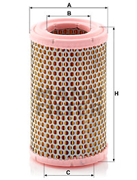 Filtru aer C 1150 MANN-FILTER