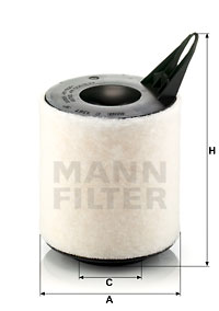 Filtru aer C 1361 MANN-FILTER
