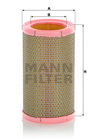 Filtru aer C 1380 MANN-FILTER