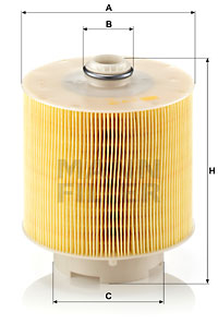 Filtru aer C 17 137 x MANN-FILTER