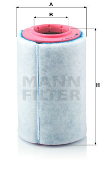 Filtru aer C 17 237/1 MANN-FILTER