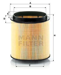 Filtru aer C 1869 MANN-FILTER