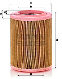 Filtru aer C 18 003 MANN-FILTER