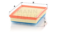 Filtru aer C 24 036 MANN-FILTER