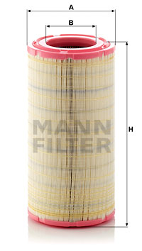 Filtru aer C 24 904/2 MANN-FILTER