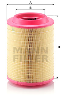 Filtru aer C 25 660/2 MANN-FILTER