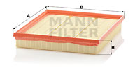 Filtru aer C 26 110/2 MANN-FILTER