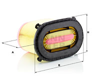 Filtru aer C 26 270 MANN-FILTER