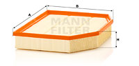 Filtru aer C 29 132 MANN-FILTER