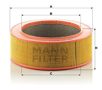 Filtru aer C 31 190 MANN-FILTER