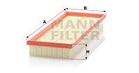 Filtru aer C 3689 MANN-FILTER