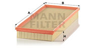 Filtru aer C 40 163 MANN-FILTER