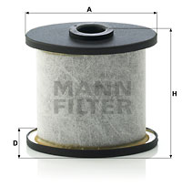 Filtru, aerisire bloc motor C 911 x-2 MANN-FILTER