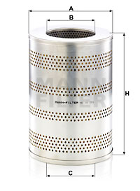 Filtru, sistem hidraulic primar HD 16 001 x MANN-FILTER