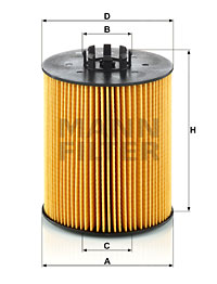 Filtru ulei HU 12 015 x MANN-FILTER