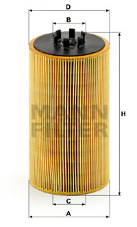 Filtru ulei HU 13 125 x MANN-FILTER