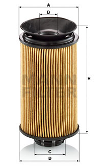 Filtru ulei HU 7022 z KIT MANN-FILTER