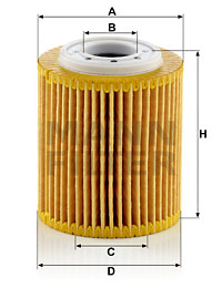 Filtru ulei HU 7032 z MANN-FILTER