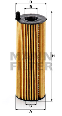 Filtru ulei HU 8003 x MANN-FILTER