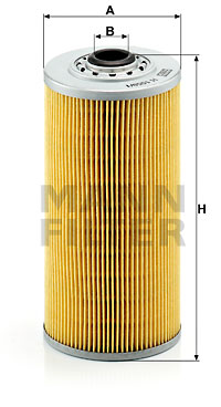 Filtru ulei H 1059/1 x MANN-FILTER