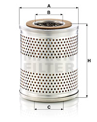 Filtru, sistem hidraulic primar H 1263/1 x MANN-FILTER