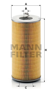 Filtru ulei H 12 110/2 x MANN-FILTER