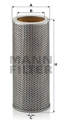 Filtru, sistem hidraulic primar H 13 104 MANN-FILTER