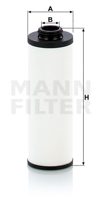 Filtru hidraulic, cutie de viteze automata H 4008 z MANN-FILTER